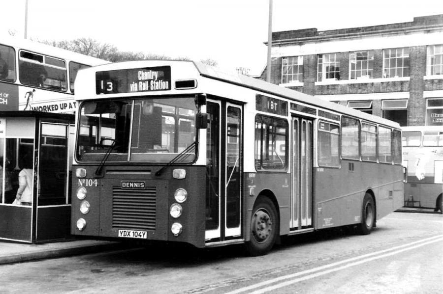  Dennis Falcon H East Lancs (B44D) 1983 года  (UK) (фото 3 из 3)
